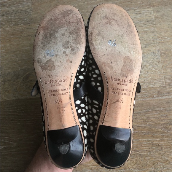 Kate Spade Calf Hair Dot Kitten Heel - Picture 4 of 11